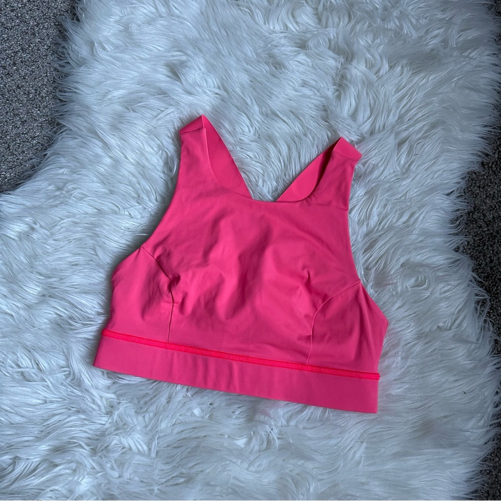 Lululemon athletica Neon Pink Sports Bra size 6